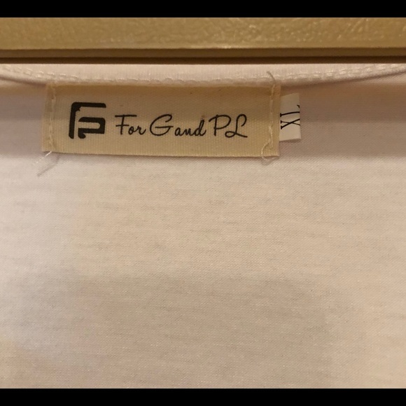 White Stars and Stripes Graphic Tee Tank Top - Picture 5 of 6